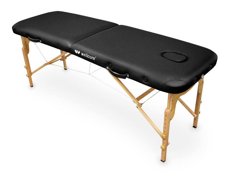 WELLCORE Lettino per trattamenti pieghevole in legno Wellcore 180 x 60 cm senza accessori