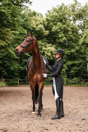 Veste longue de concours d'équitation Frac Mesh