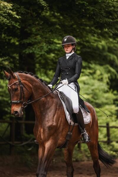 Veste longue de concours d'équitation Frac Mesh 2/7