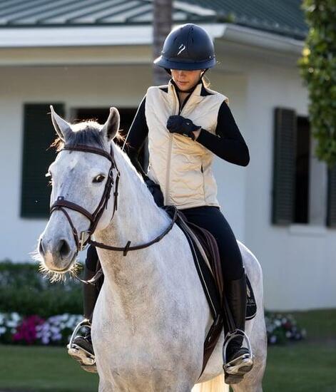Doudoune sans manches d'équitation Rider Vest