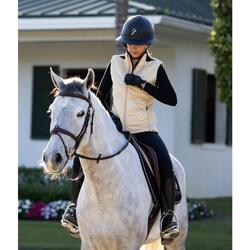 Doudoune sans manches d'équitation Rider Vest