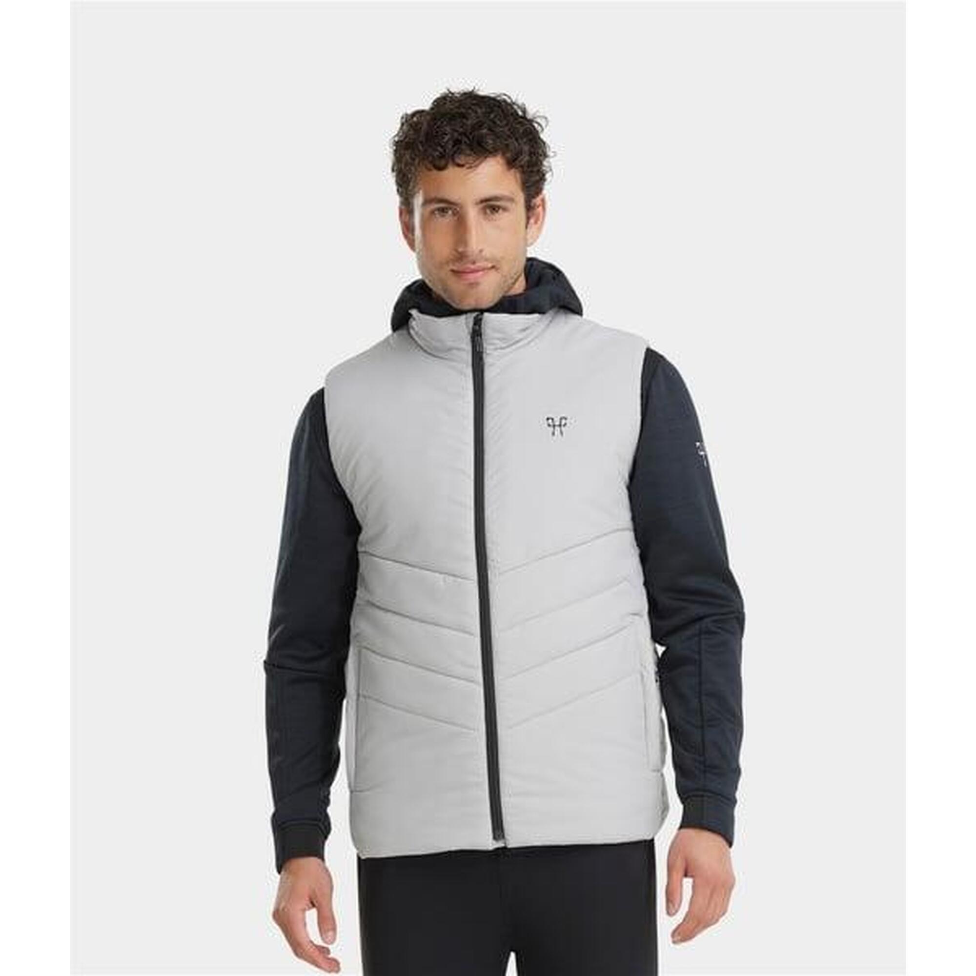 Horse Pilot - Doudoune D'Équitation Sans Manches Chauffante E-kelvin - Blouson - Gris - Decathlon
