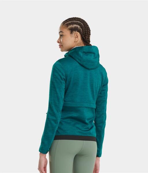 Sweatshirt zippé équitation femme Pampa 2/2