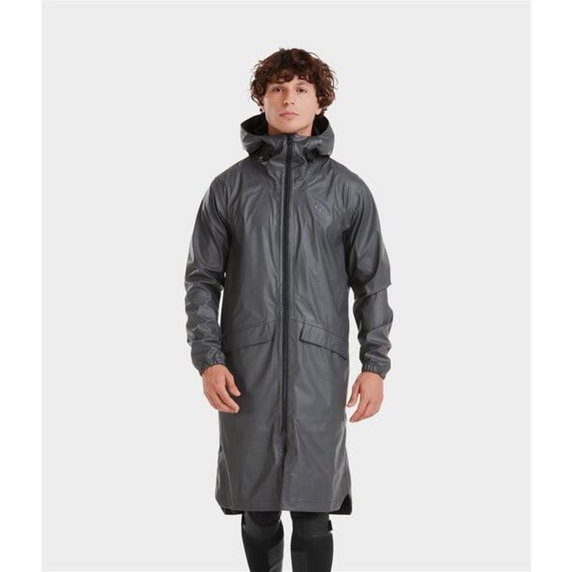 Horse Pilot - Veste Imperméable D'Équitation Longue Raintech - Blouson - Gris - Decathlon