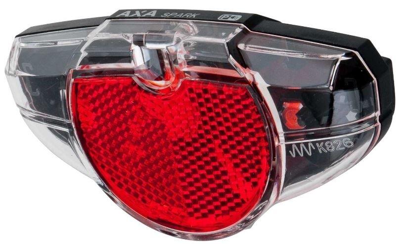AXA Dynamo-Rücklicht Spark Steady, 80mm für Gepäckträger, mit Standlicht 4/5