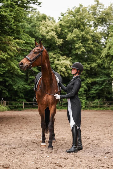 Veste longue de concours d'équitation Frac Mesh