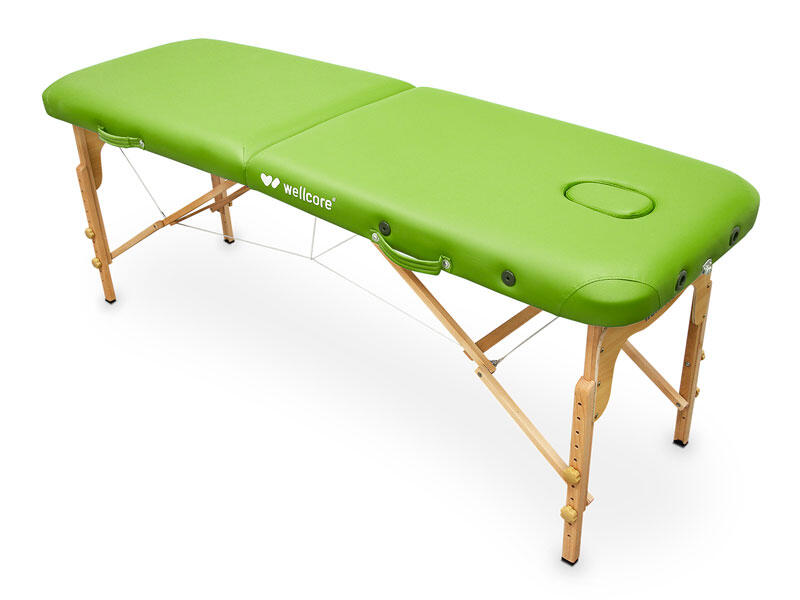 WELLCORE Lettino per trattamenti pieghevole in legno Wellcore 180 x 60 cm senza accessori