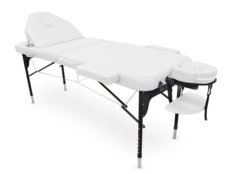 WELLCORE Lettino da massaggio pieghevole Wellcore con schienale ribaltabile in