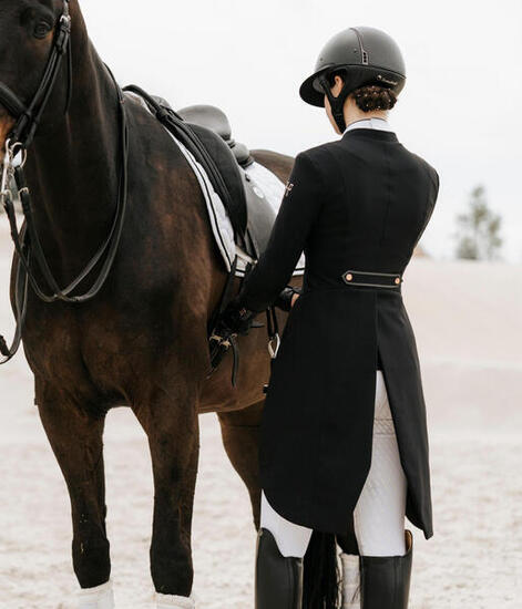 Veste longue de concours d'équitation Long Frac