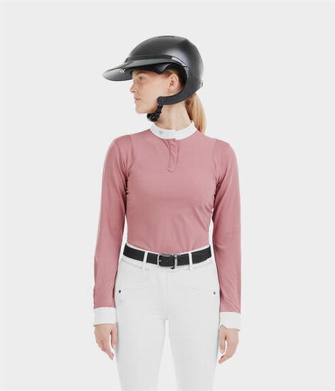 Chemise de concours d'équitation manches longues Aerolight