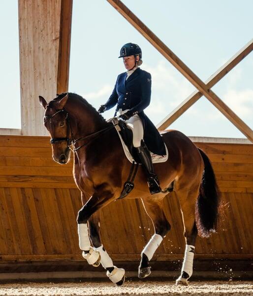 Veste longue de concours d'équitation Long Frac 3/4