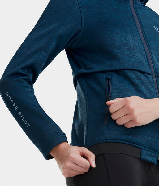 Sweatshirt zippé équitation femme Pampa 6/6