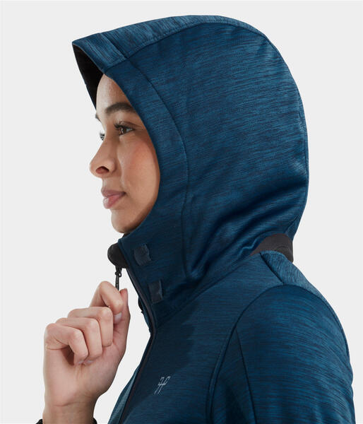 Sweatshirt zippé équitation femme Pampa 3/6