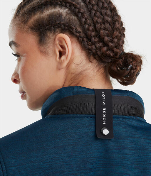 Sweatshirt zippé équitation femme Pampa 4/6