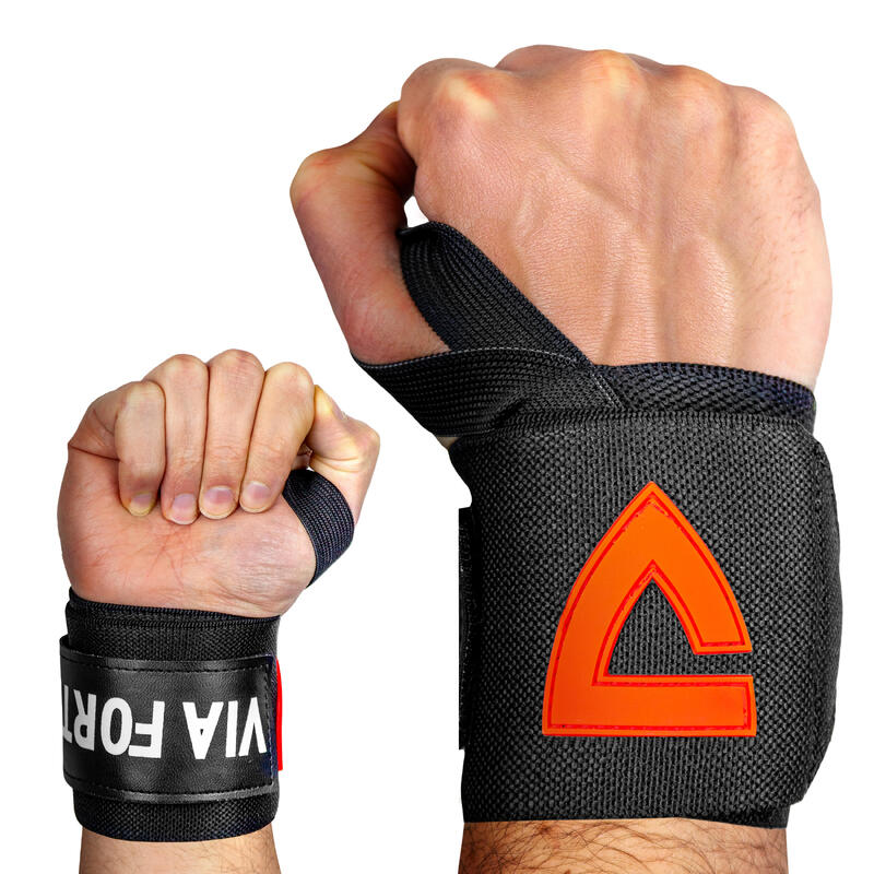 Wrist Wraps - Bandages pour poignets - Protège-poignets pour le fitness