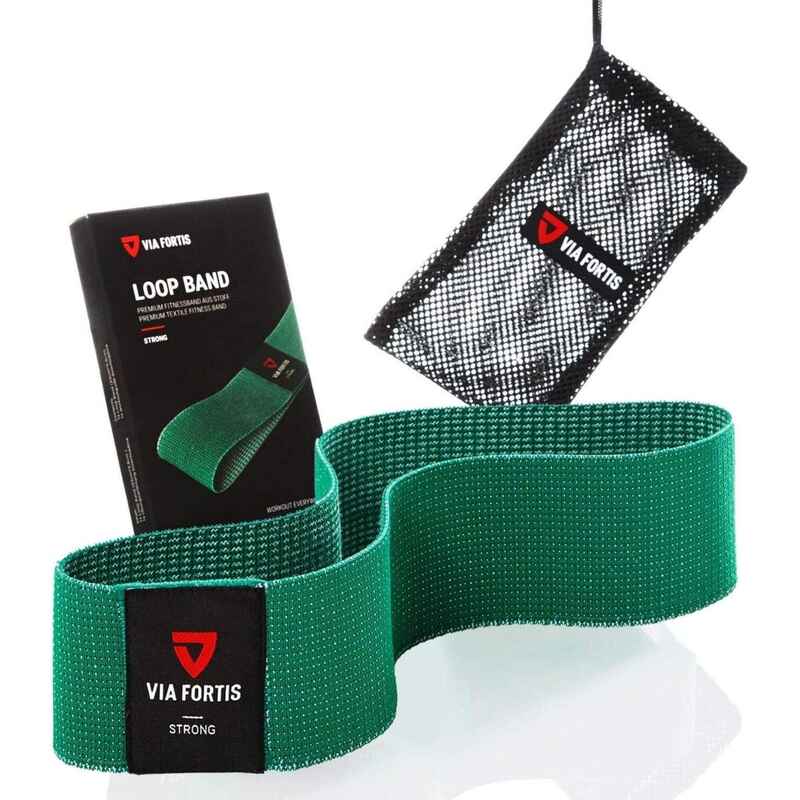 VIA FORTIS Premium Loop Bands mit Tasche & Übungsanleitung - einzeln und als Set
