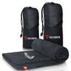 VIA FORTIS Microvezel sporthanddoek met tas - 80*40 cm