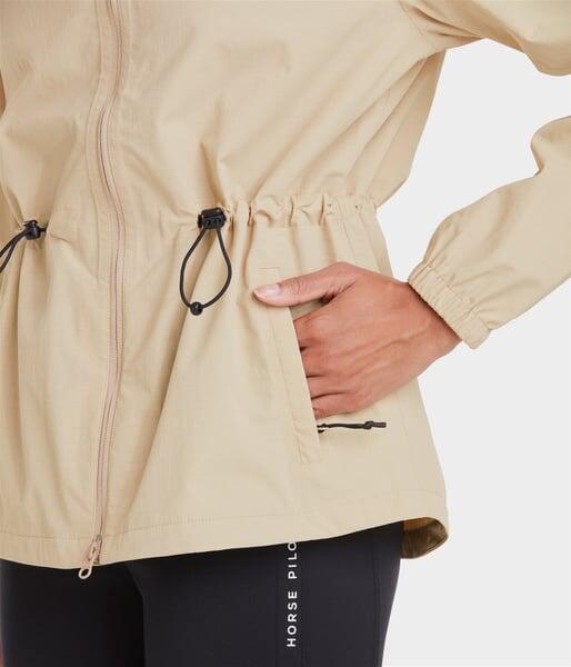 Veste courte d'équitation déperlante Raintech 6/7