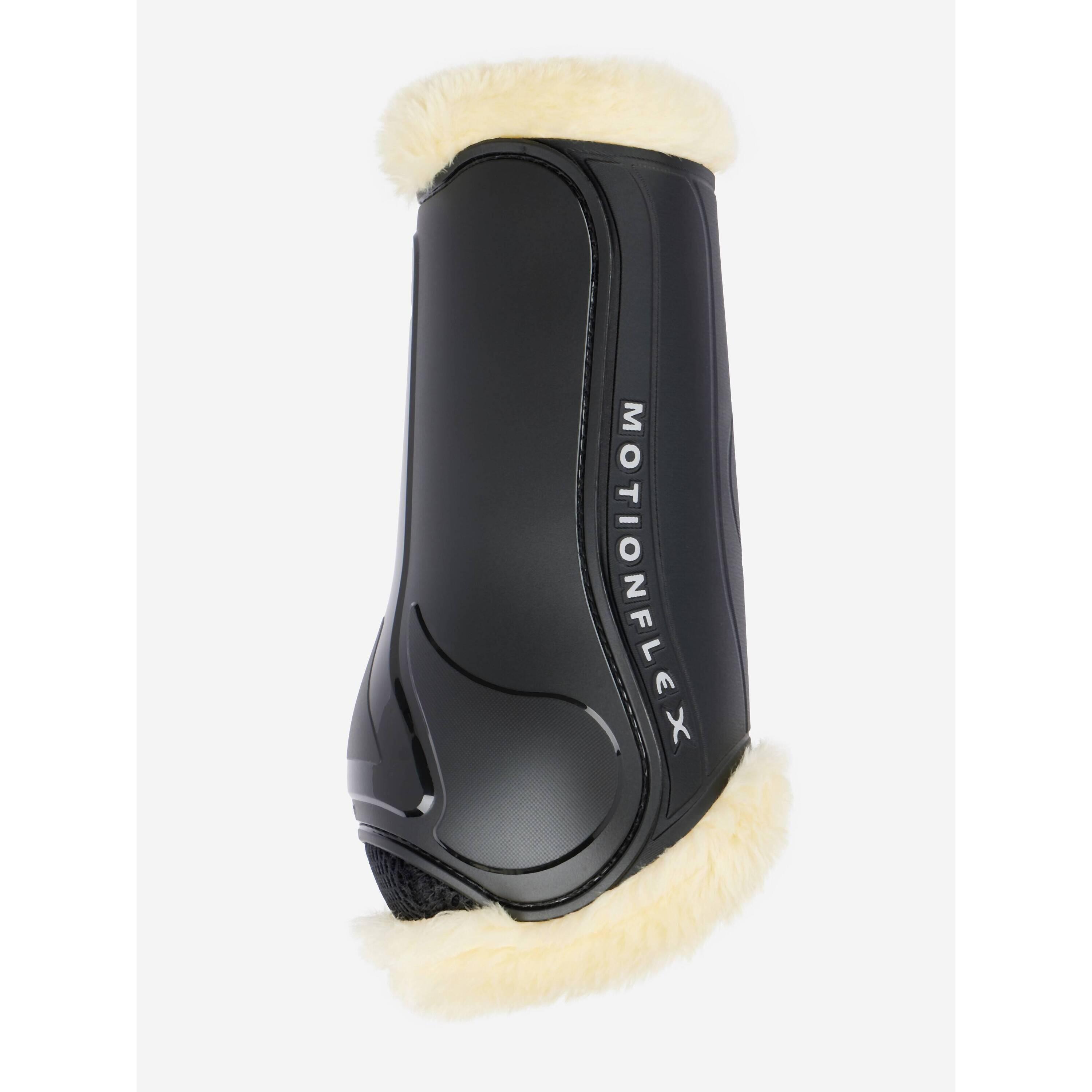 Dressuurbeschermers voor paarden met fleece rand LeMieux Motionflex 2/7