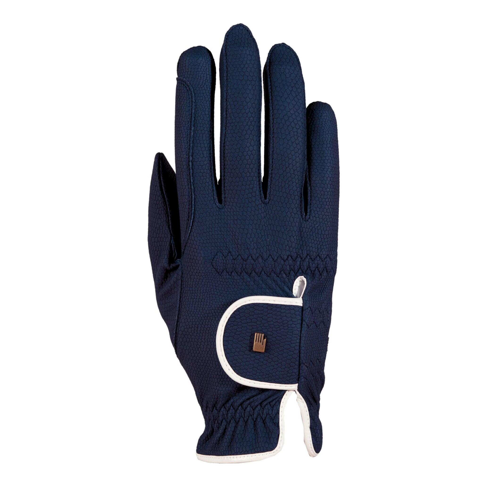 Roeckl Handschoen Lona - Navy White 6/7