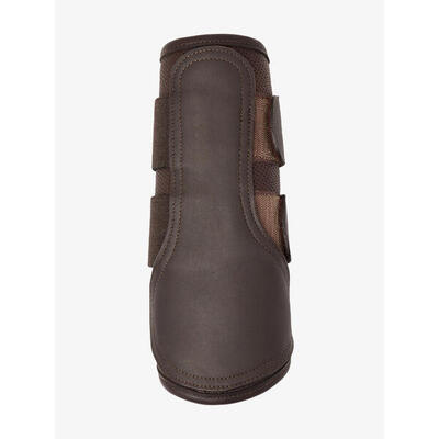 Zachte gesloten leren beenbeschermers voor paarden lemieux