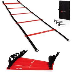 Premium Trainingsladder 2 x 3 m - Voetballadder met Grondanker & Tas