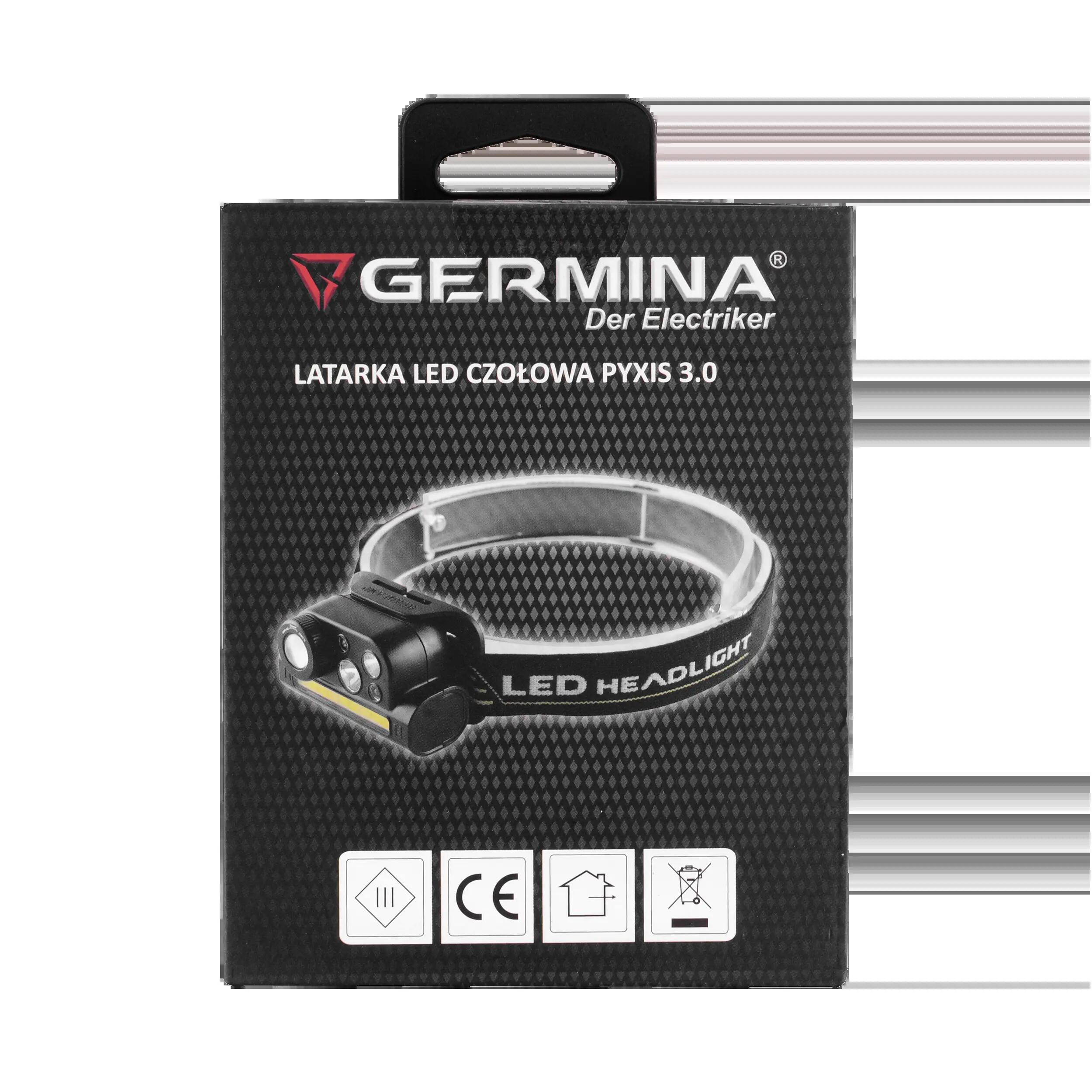 Latarka ledowa czołowa Pyxis 3.0 Germina 5/5