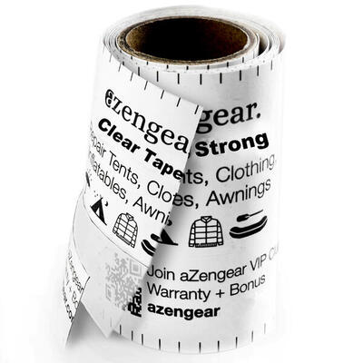 Transparante en waterdichte, sterke tape, reparatieset voor donsjacks en tenten