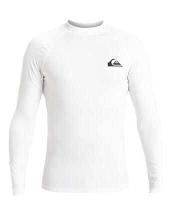 UPF 50 Surf T-Shirt met Lange Mouwen EVERYDAY Weiss Heren