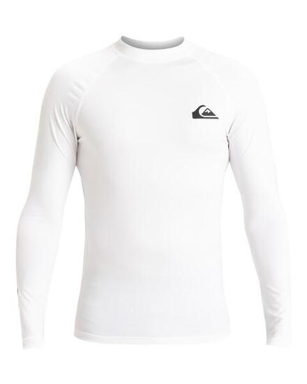 UPF 50 Surf T-Shirt met Lange Mouwen EVERYDAY Weiss Heren