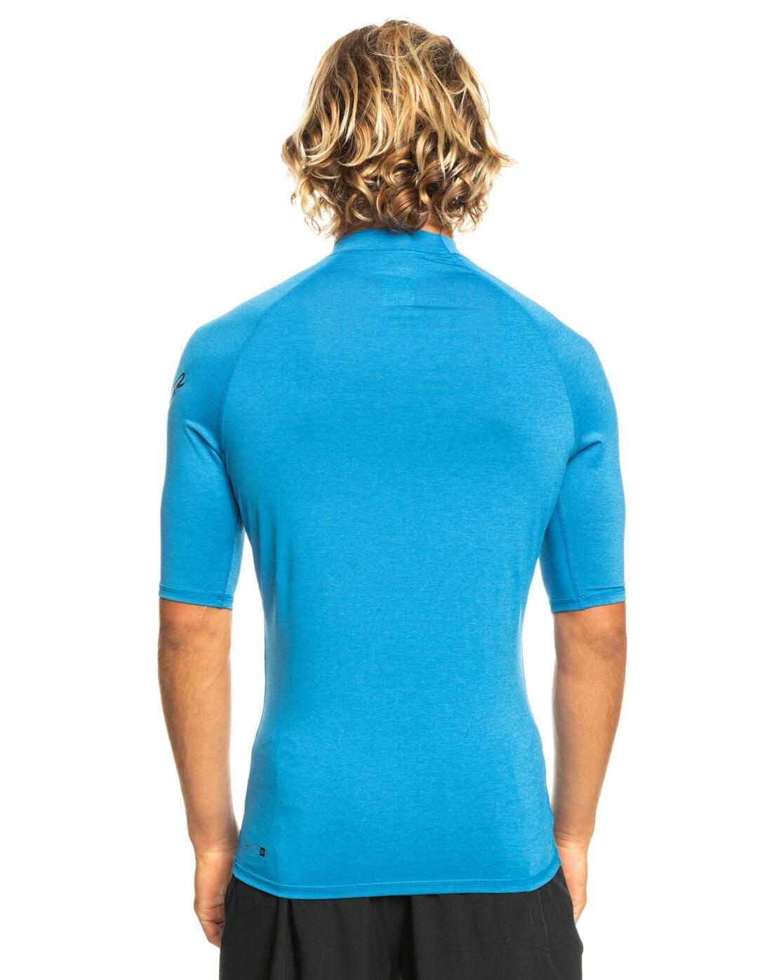 Lycra manches courtes UPF 50 ALL TIME Bleu Homme 4/4