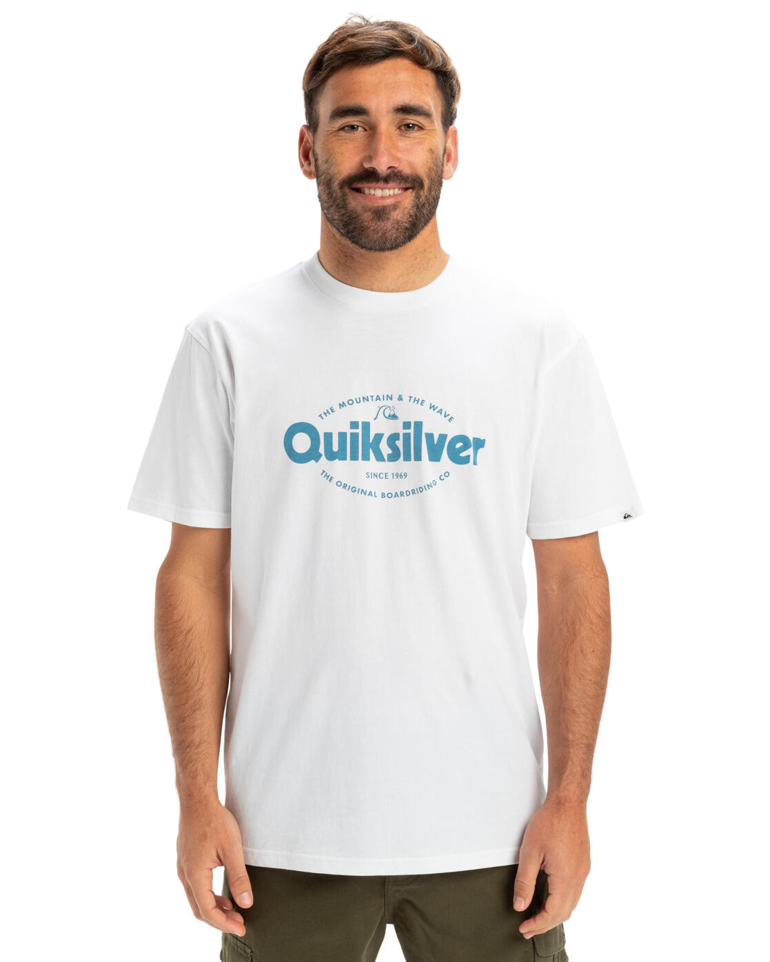 T-shirt à manches courtes EV SHAPE ALL DAY Blanc Homme 3/4