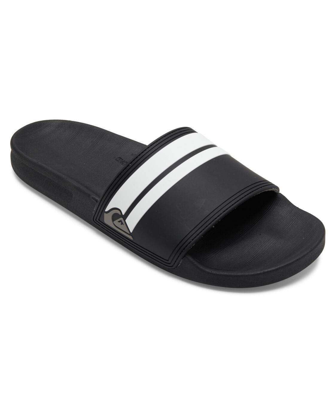 Quiksilver Badeschuhe RIVI SLIDE Schwarz Herren