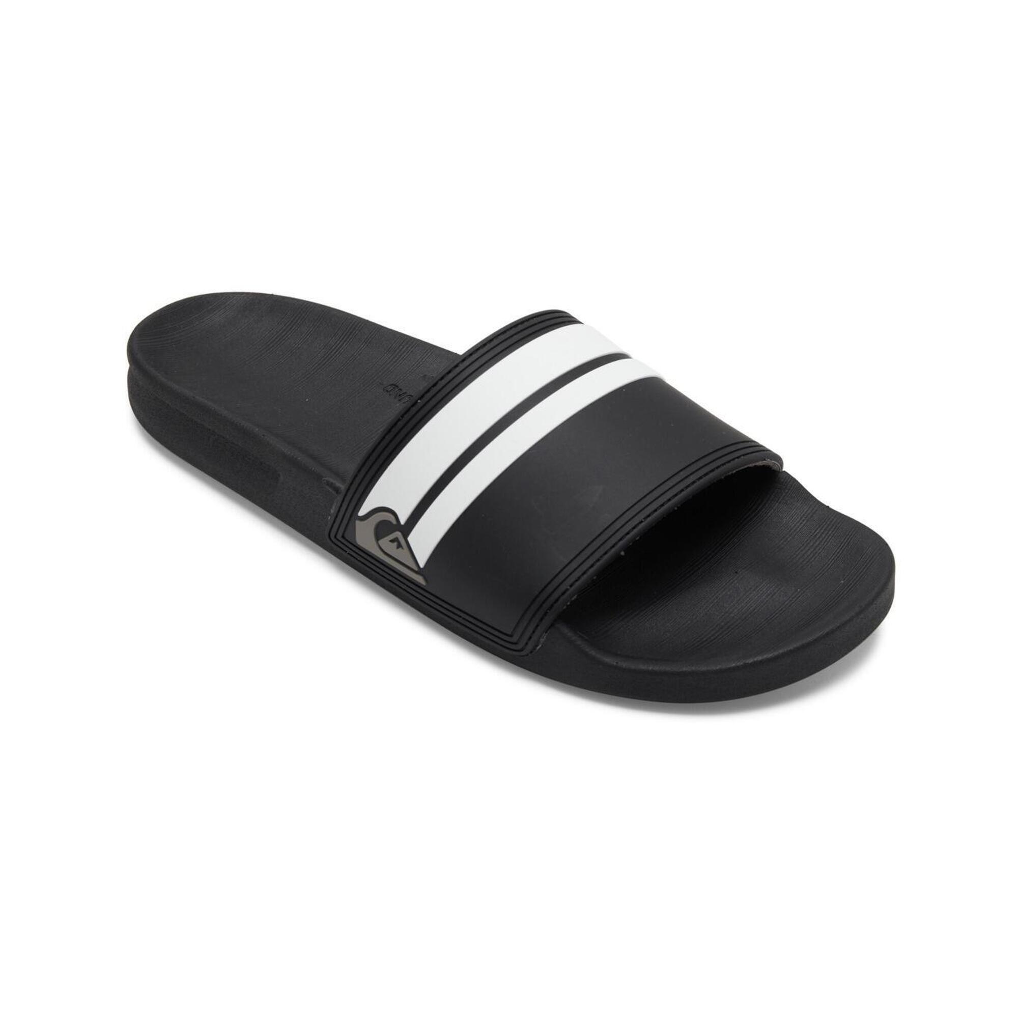 Quiksilver - Claquettes Rivi Slide Multicolore Homme - Tongs - Noir - Decathlon