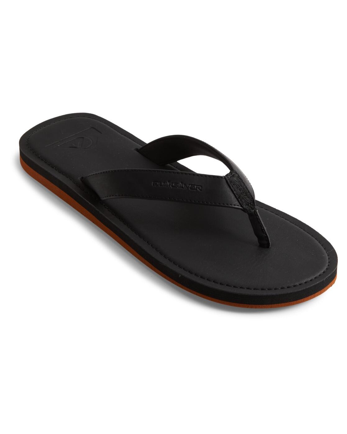Sandales MOLOKAI NUBUCK Noir Homme 1/4