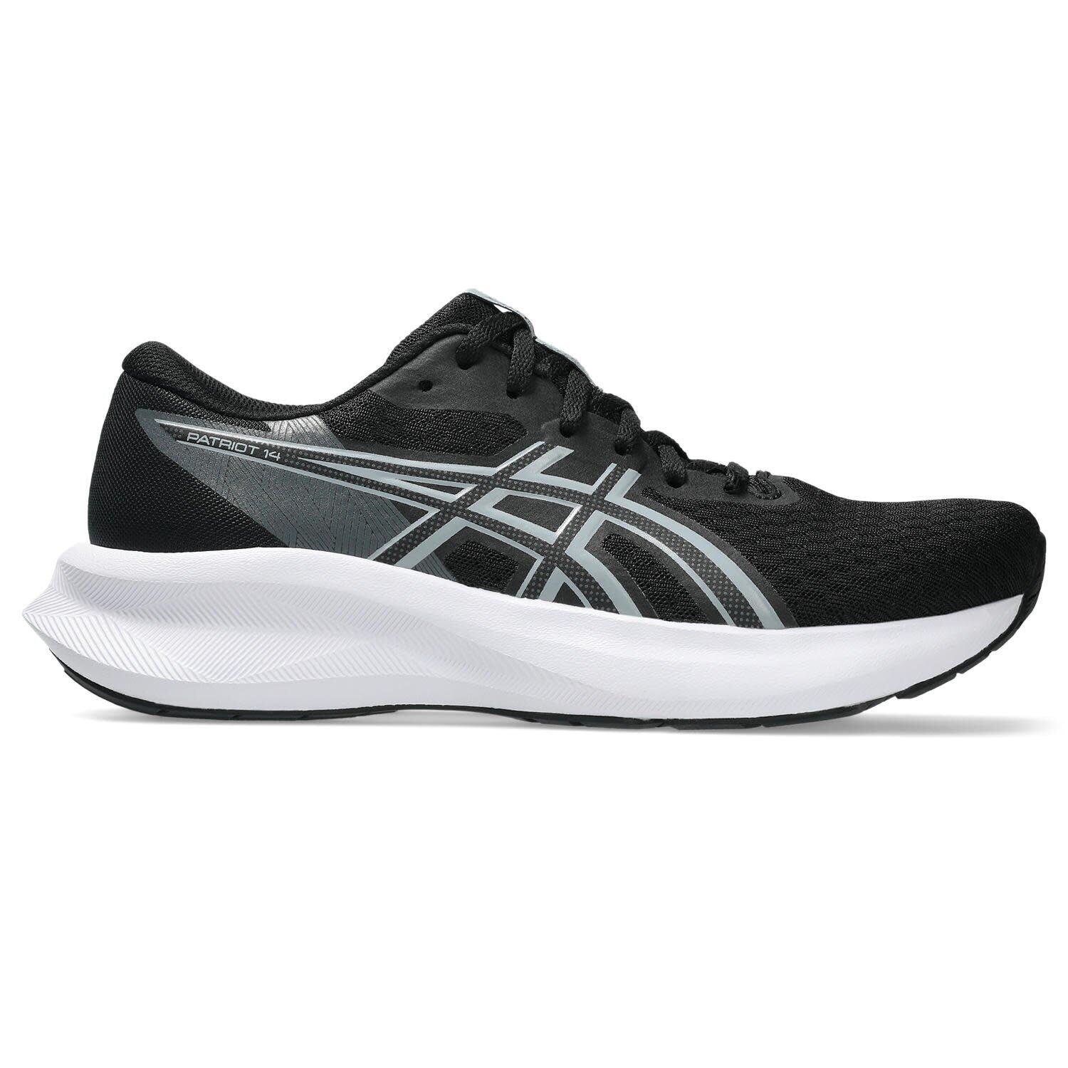 Asics - Chaussures De Running Femme - Asics Patriot 14 W - Black/gravel - Chaussures De Sport - Noir - Decathlon