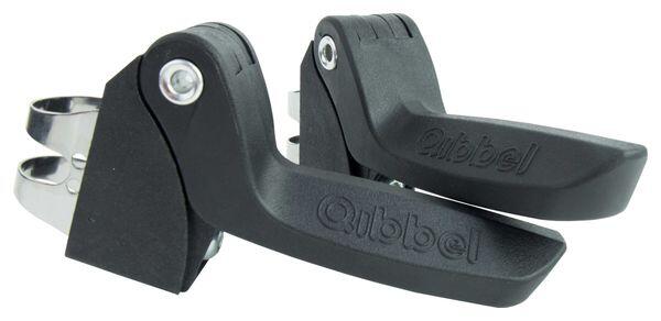 Cadeira de criança Qibbel Junior 6+ (fixação para porta-bagagens) Cáqui - Preto/ 3/4