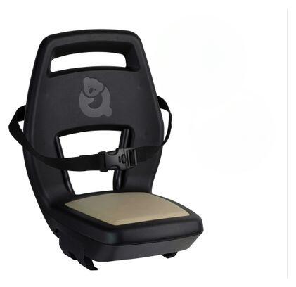 QIBBEL Seggiolino Qibbel Junior 6+ (attacco per portapacchi) Khaki - Nero/Sabbia
