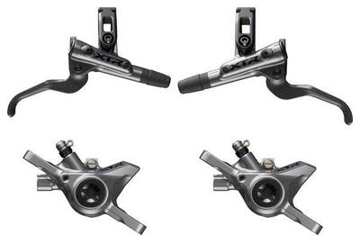 Shimano xtr xc bl-m9200/br-m9200 2-zuiger schijfremset (zonder rotors) j-kit 100