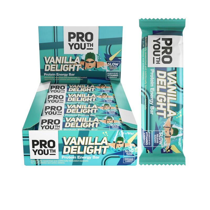 Kids Natural Nutrition Performance Bars (Vanilla Delight) - 12 x 60g