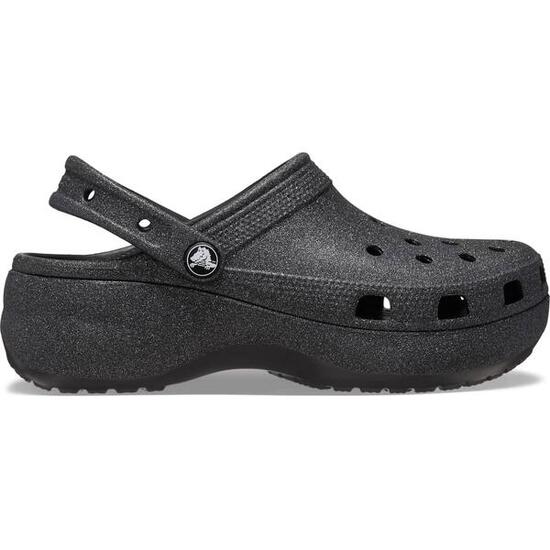 Crocs Zueco de plataforma clásico para mujer