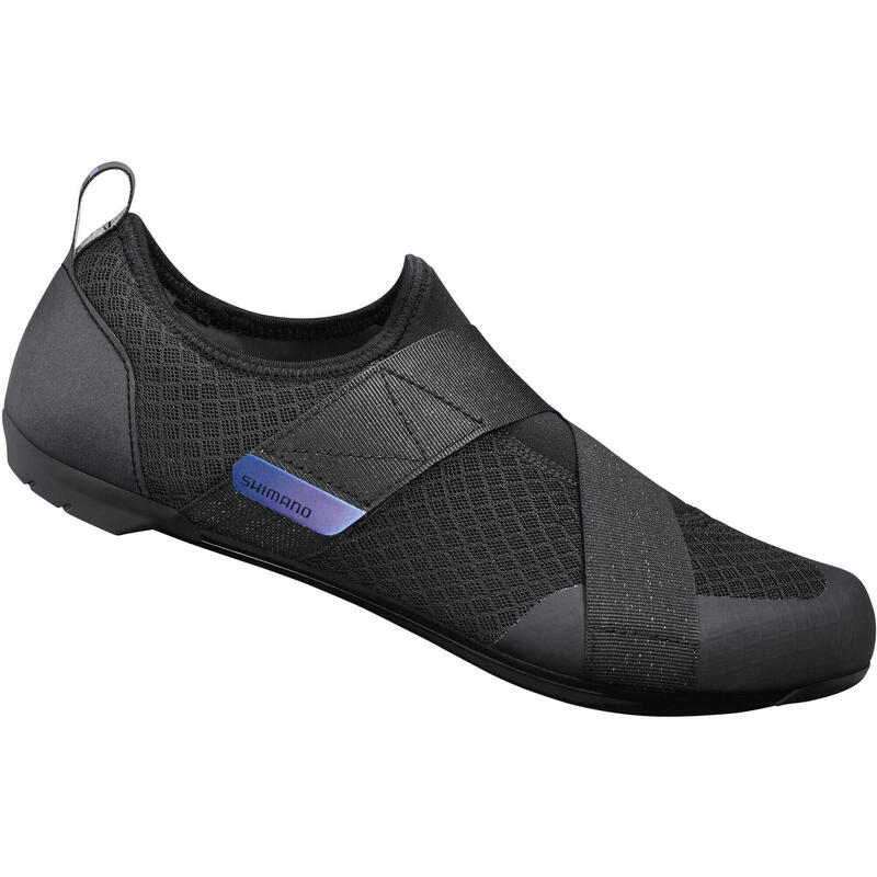 Chaussures De Route Cyclisme Shimano RC100 Noires - Compatibles Cales 3 Trous - Taille à Sélectionner