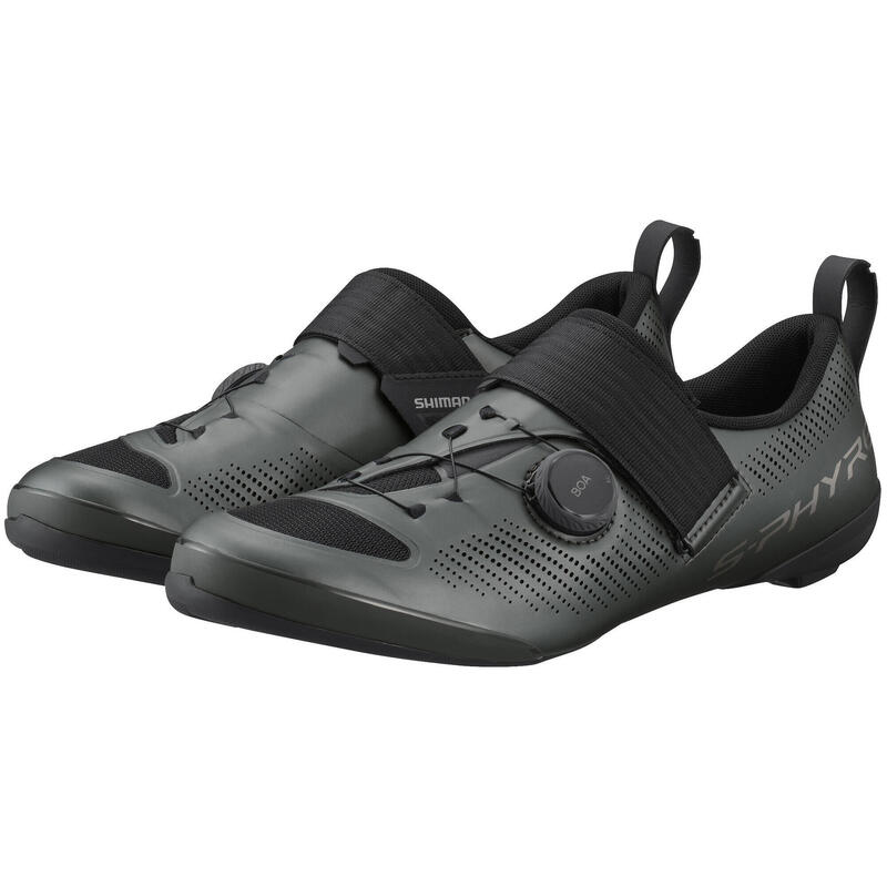 Pantofi de șosea pentru bărbați Shimano SH-TR903 gunmetal mat