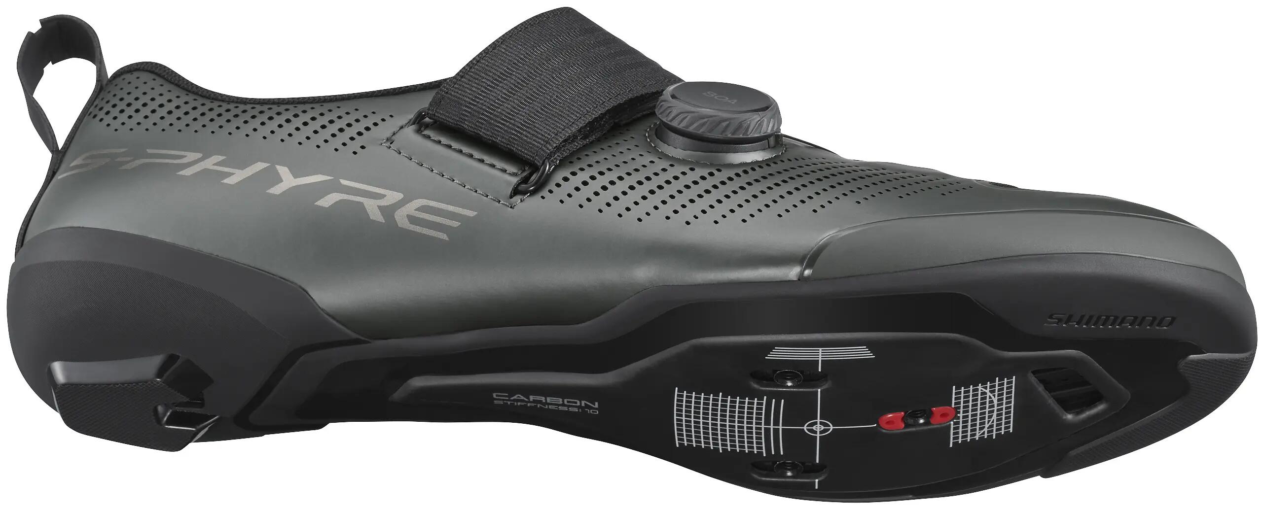 Shimano SH-TR903 férfi országúti cipő matt gunmetal 3/6