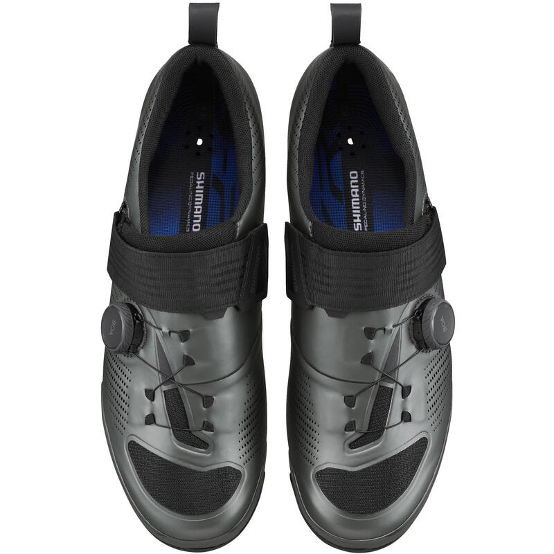 Pantofi de șosea pentru bărbați Shimano SH-TR903 gunmetal mat
