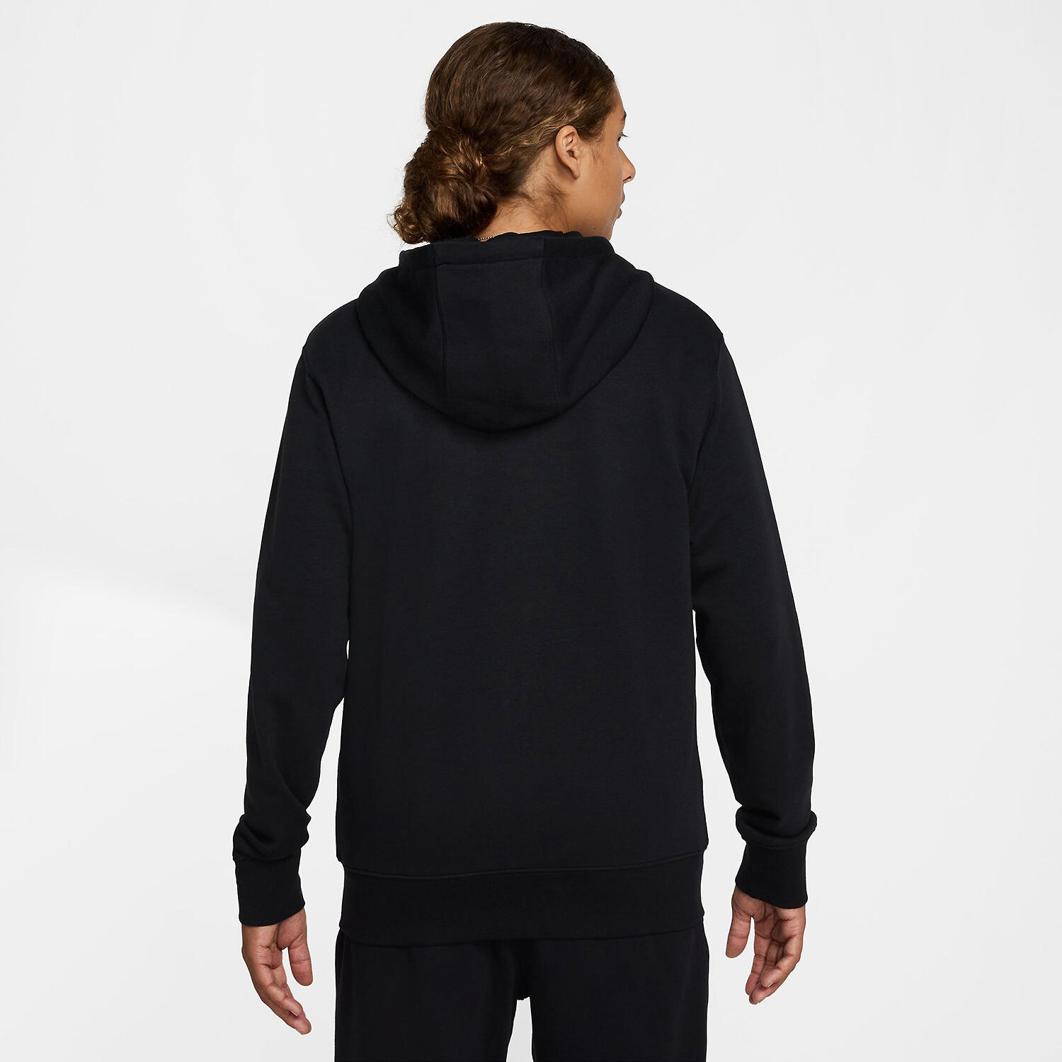 Sudadera Con Capucha y Cremallera Integral Club Talla XL Negro - FN3884-010 2/6