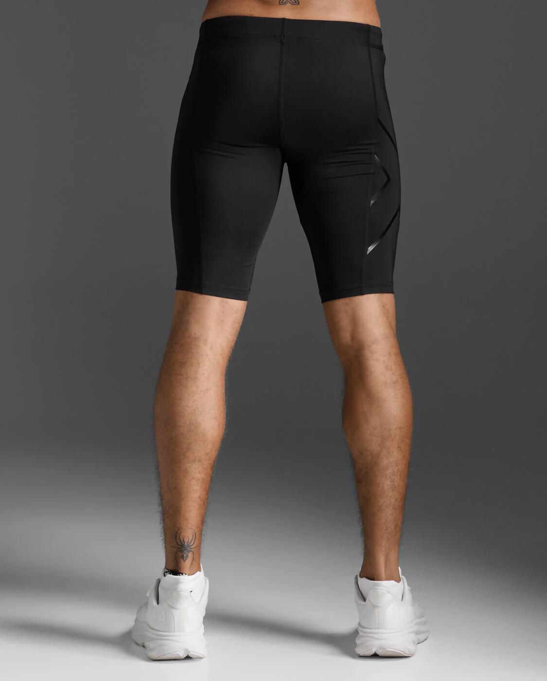 2XU Men's Core Compression Shorts - BLK/NRO