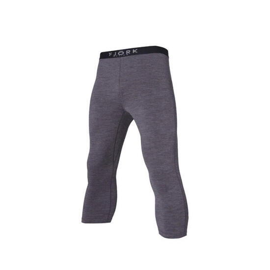 3/4-Thermo-Leggings für Herren aus 100 % Merinowolle – Finn 210
