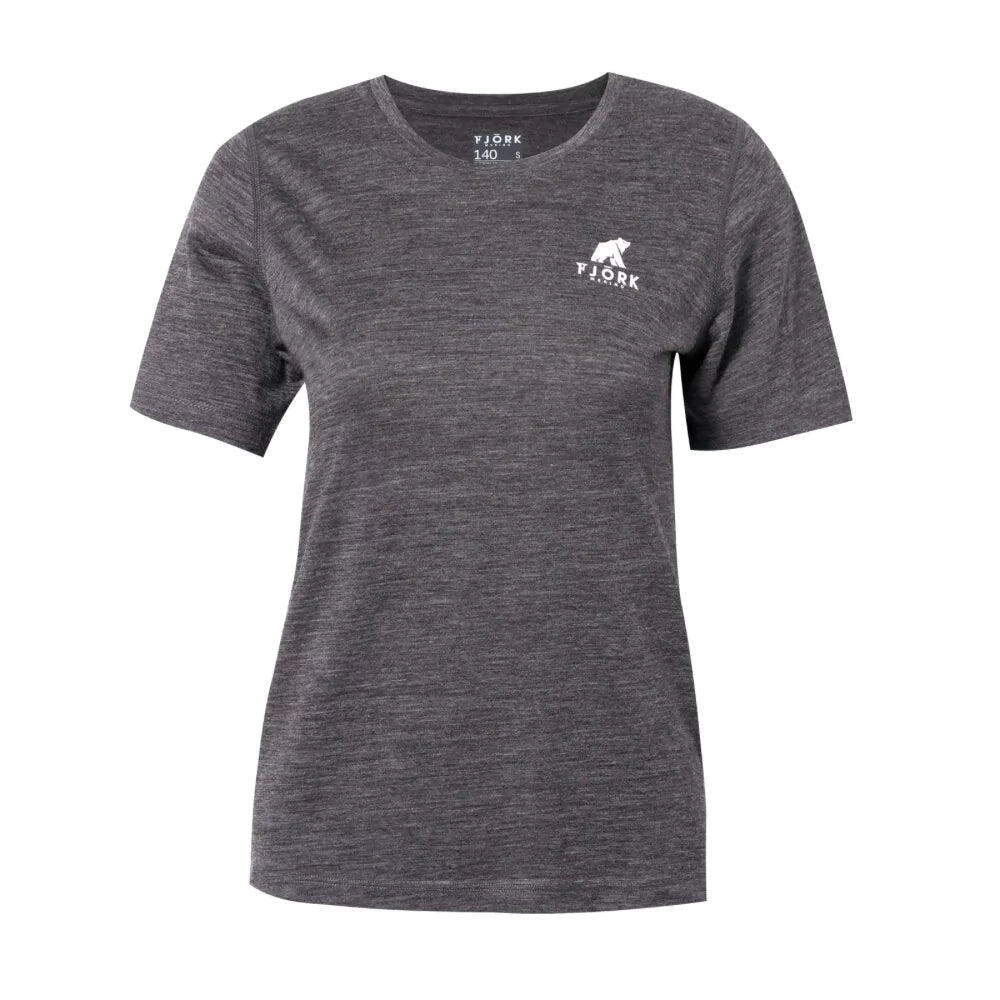 Maglietta da trekking in lana merino da donna 7/7