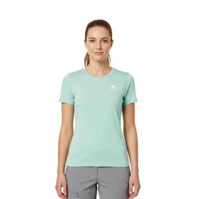 Merino-trekking-t-shirt voor dames